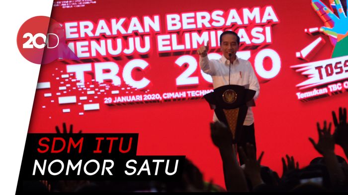 Jokowi Sentil Ridwan Kamil Karena TBC di Jabar Tinggi