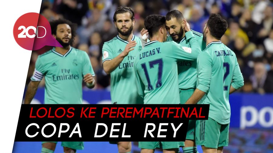 Real Madrid Gebuk Zaragoza 4 Gol Tanpa Balas