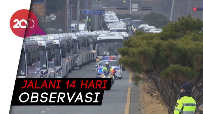 365 Warga Korsel dari Wuhan Dikarantina, Warga Protes