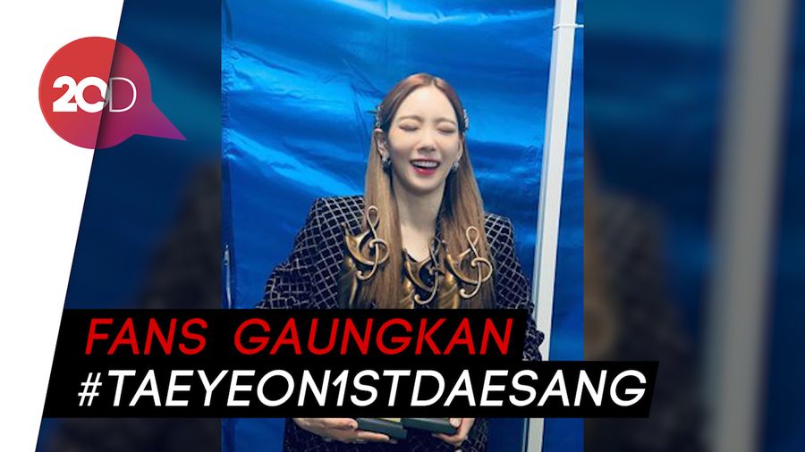 Daesang Pertama untuk Taeyeon Sebagai Solois