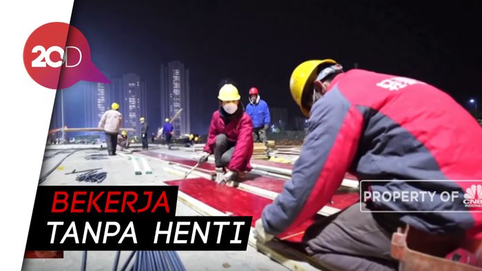 Melihat Rumah Sakit Khusus Pasien Corona, Dibuat Dalam 2 Hari