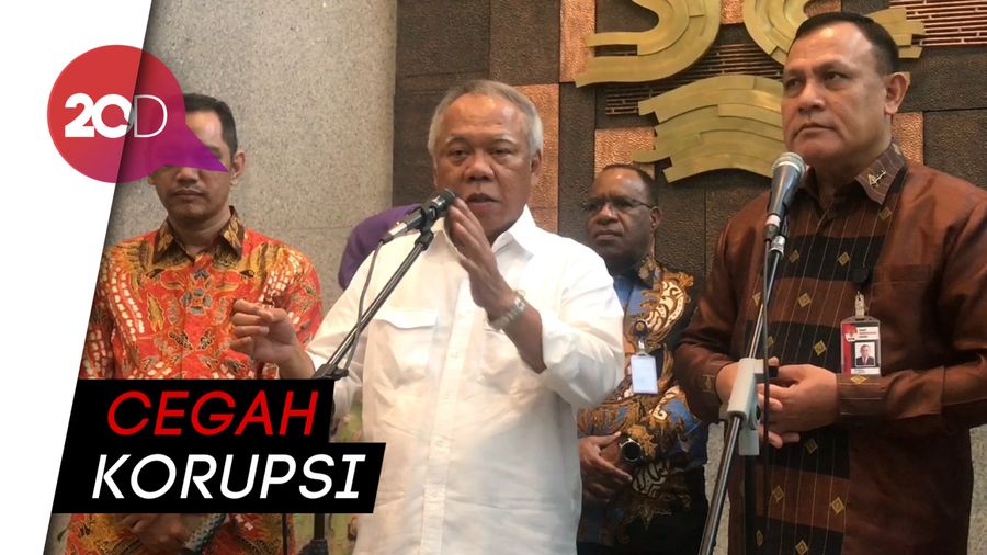 Pimpinan KPK Sambangi Kantor Menteri PUPR, Ada Apa?