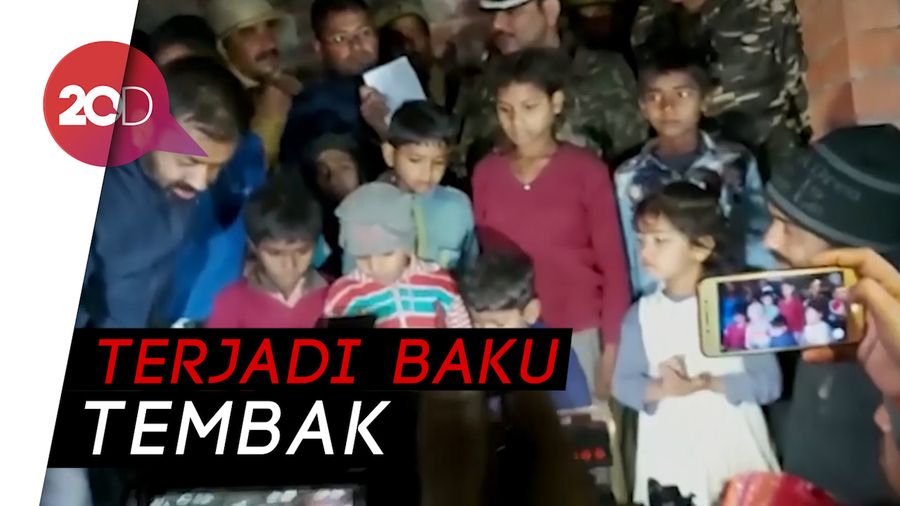 Menegangkan! Detik-detik Evakuasi Penyanderaan 23 Anak di India