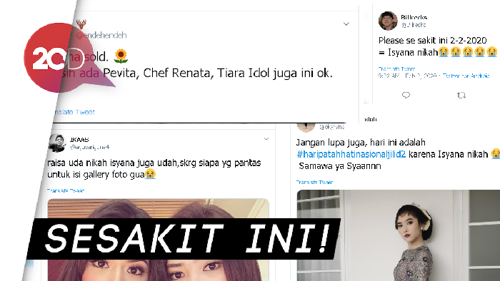 Isyana Sarasvati Nikah, Warganet Ungkit Patah Hati Nasional