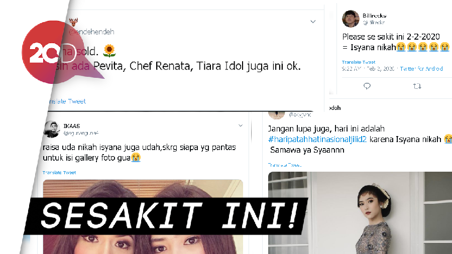 Isyana Sarasvati Nikah, Warganet Ungkit Patah Hati Nasional