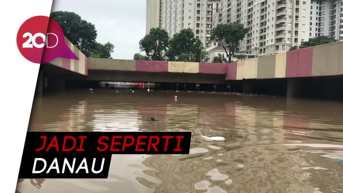 Duh, Lagi-lagi Underpass Kemayoran Kebanjiran