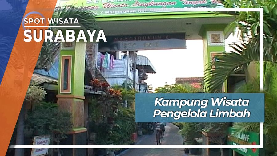 Kampung Wisata Pengelola Limbah di Surabaya