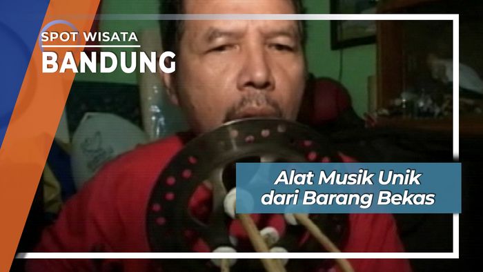Alat Musik Unik dari Barang Bekas, Bandung