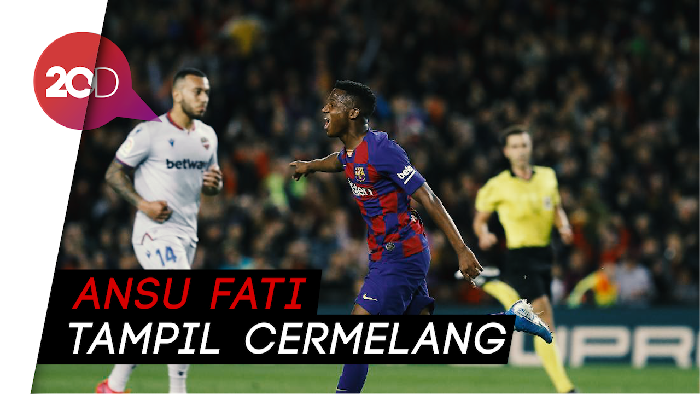Barcelona Menang Tipis 2-1 Jamu Lavente
