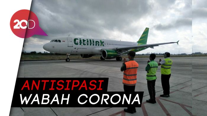 Geger Virus Corona, Citilink Setop Penerbangan dari dan ke China