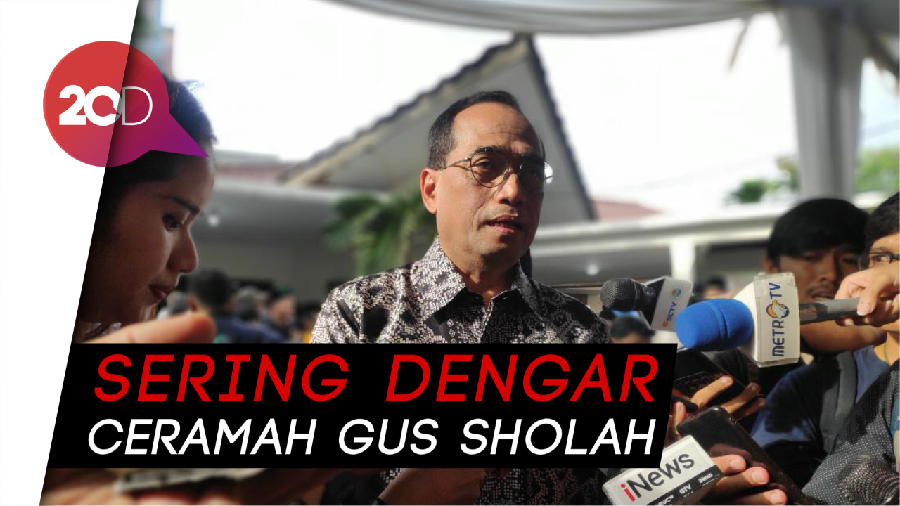 Kenang Gus Sholah, Menhub: Saya Fans Berat Beliau