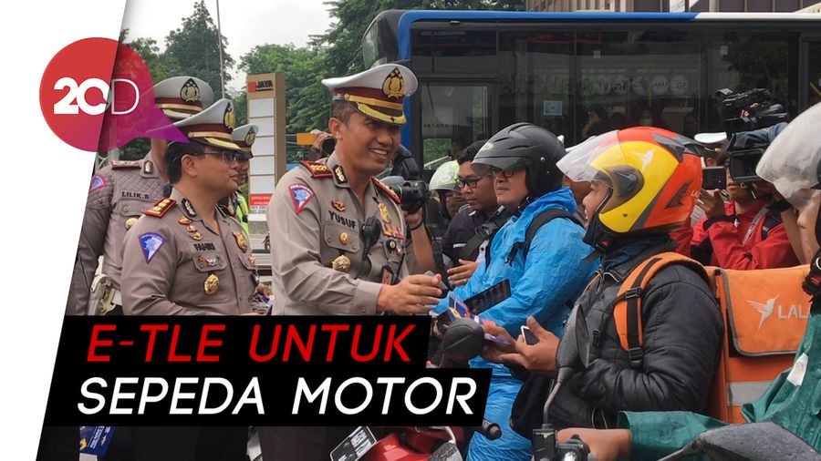  Polisi: 341 Pemotor Kena Tilang Elektronik