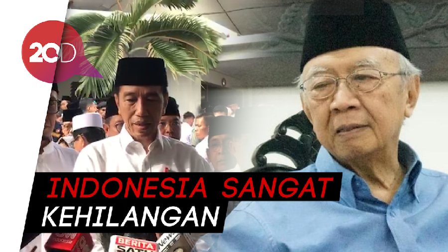 Sosok Gus Sholah di Mata Jokowi: Cendekiawan Muslim, Panutan!
