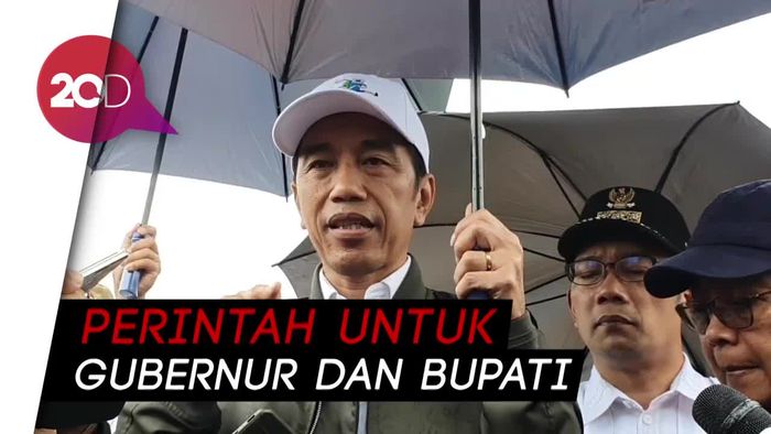 Jokowi soal Longsor Sukajaya: Cari Tempat Relokasi Secepatnya!
