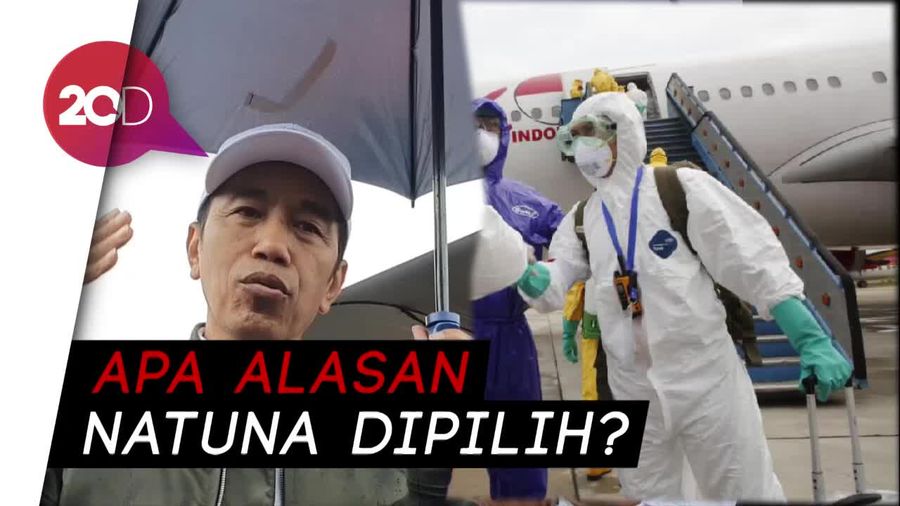Natuna Jadi Tempat Karantina, Jokowi Ucapkan Terima Kasih ke Warga