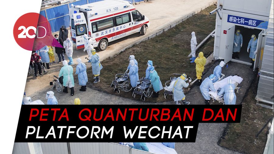 Aplikasi Peta untuk Warga China Hindari Virus Corona