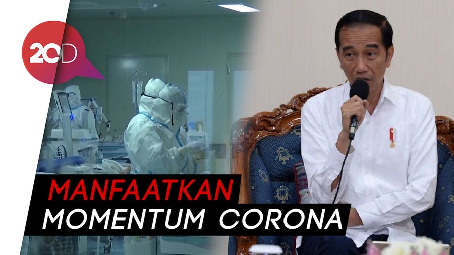 China Dilanda Corona, Jokowi Minta Manfaatkan Peluang Ekspor