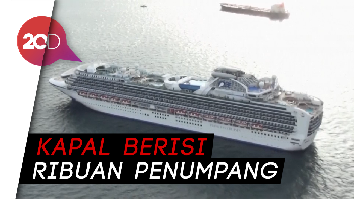 Gegara Virus Corona, Kapal Pesiar di Jepang Dikarantina