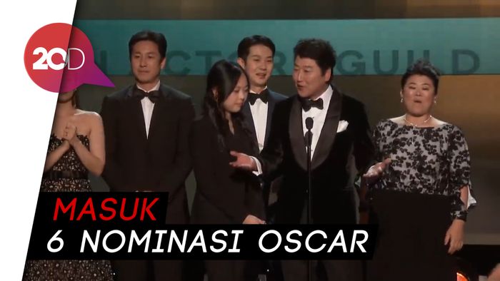 Koleksi Piala Kemenangan Parasite Jelang Oscar 2020