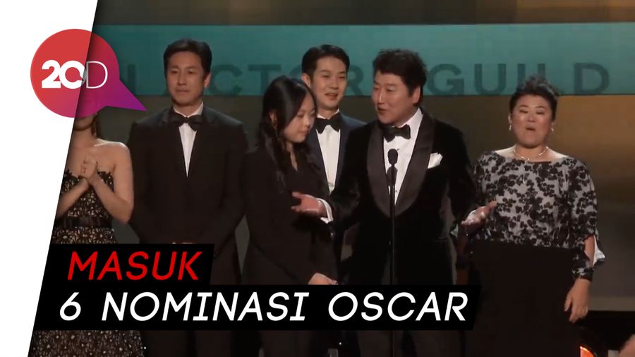 Koleksi Piala Kemenangan Parasite Jelang Oscar 2020