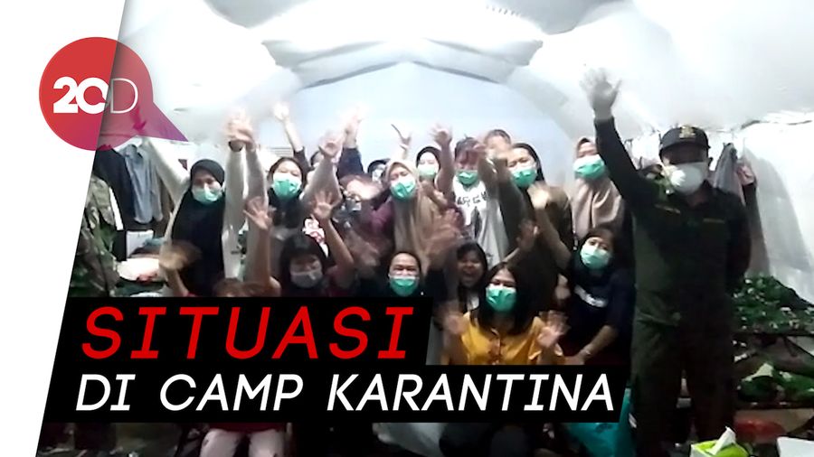 Kondisi WNI dari Wuhan yang Dikarantina di Natuna