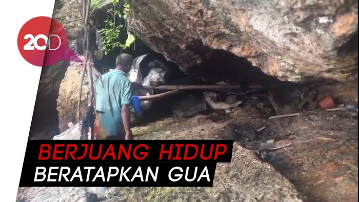 Tak Punya Rumah, Lansia Ini Tinggal di Gua Lebih dari 10 Tahun!