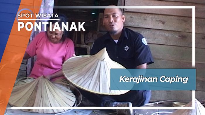 Kerajinan Caping, Pontianak