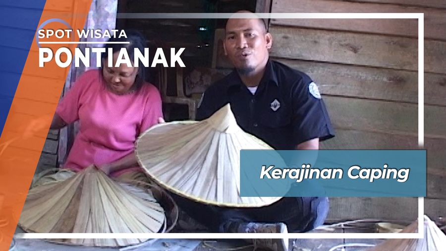 Kerajinan Caping, Pontianak