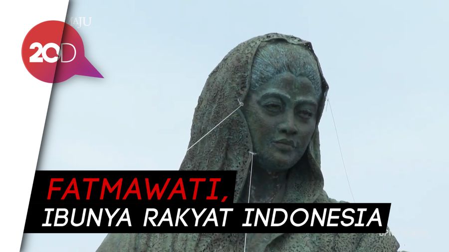 Resmikan Monumen Fatmawati, Jokowi: Bukti Hormat Kita