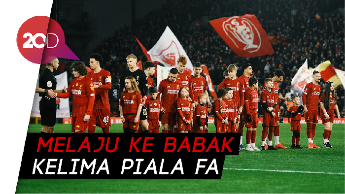Turunkan Skuad U-23, Liverpool Bungkam Shrewsbury Town 1-0