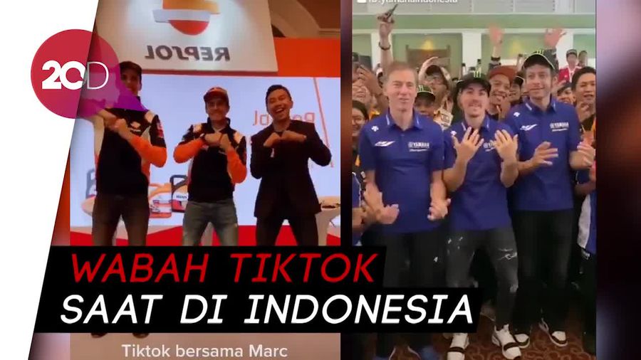 Aksi Valentino Rossi Hingga Marc Marquez Main TikTok