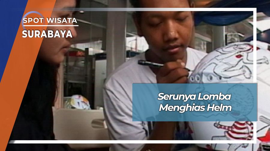 Lomba Menghias Helm, Surabaya