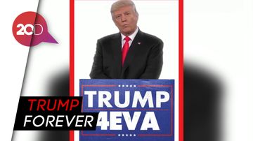 Batal Dimakzulkan, Trump Unggah Video Trump 4EVA