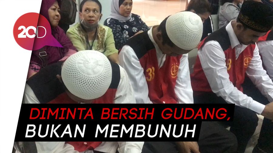 Dua Eksekutor Pupung-Dana Bantah Soal Dakwaan Pembunuhan