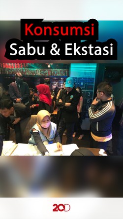 Gerebek 2 Diskotek, BNN Jaring 108 Pengunjung Positif Narkoba