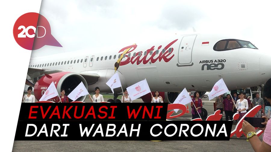 Kondisi Terkini Pesawat Batik Air yang Dipakai Jemput WNI ke Wuhan