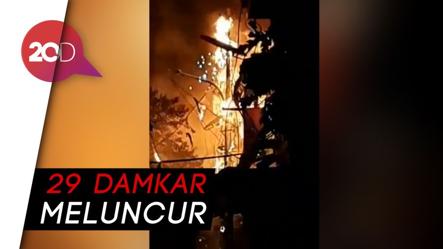 Si Jago Merah Amuk Permukiman Padat Penduduk di Taman Sari