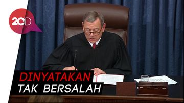 Tok! Presiden Donald Trump Lolos dari Pemakzulan