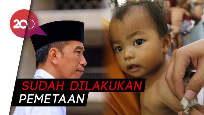 Jokowi Ingin Angka Stunting Turun Jadi 14%