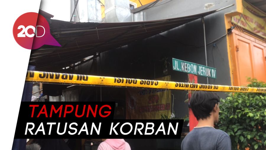 Korban Kebakaran Taman Sari Diungsikan di RPTRA Matahari