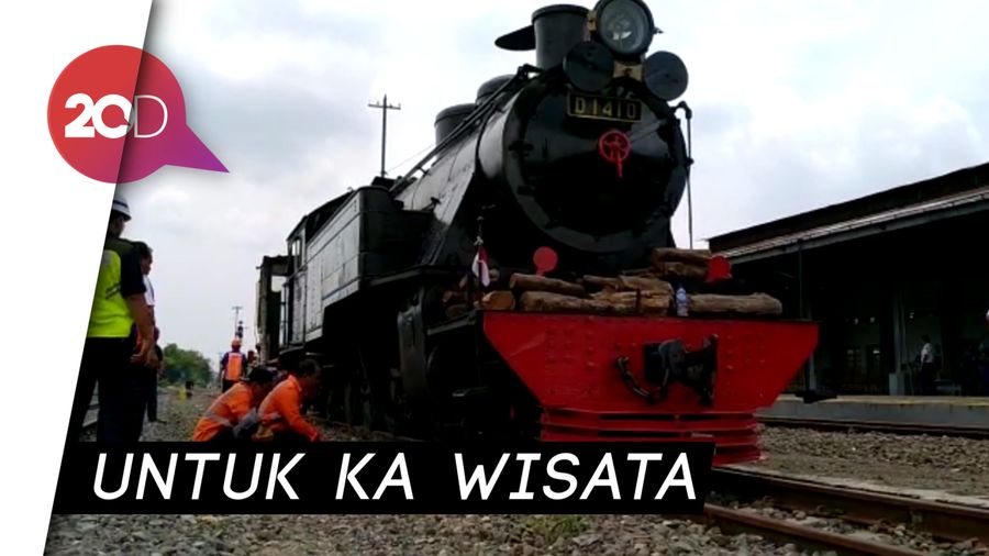 Loko Uap Kuno Sukses Direstorasi, Akan Dipakai di Solo