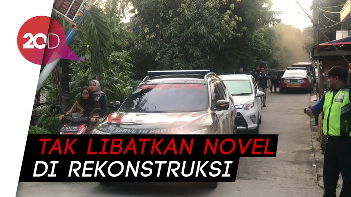 Novel Baswedan Absen Rekonstruksi, Polisi Pakai Peran Pengganti