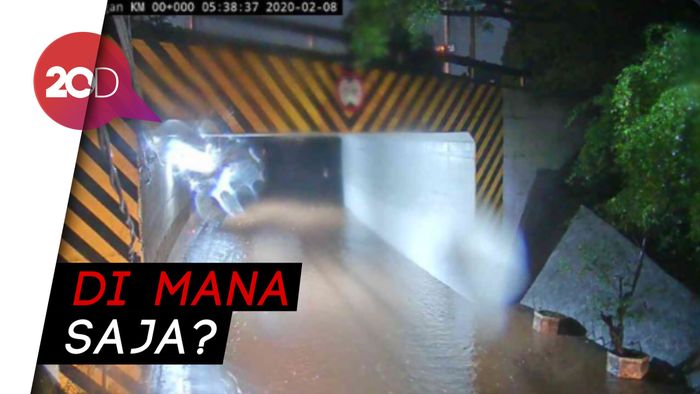 Hujan Tak Kunjung Henti, Sejumlah Titik Jakarta Banjir