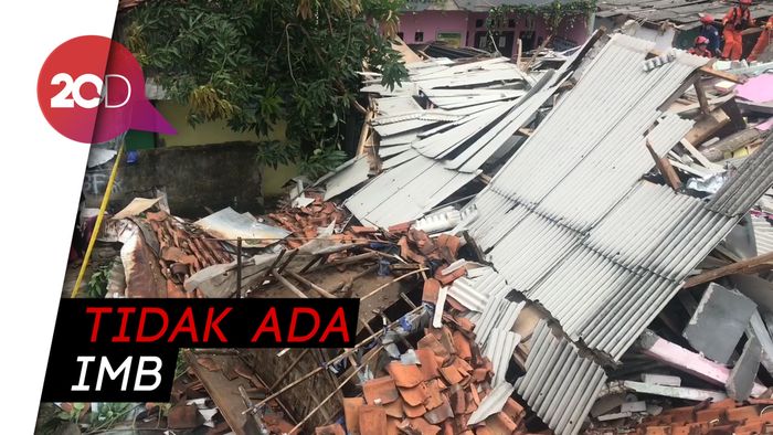 Kosan yang Ambruk di Mampang Tidak Berizin