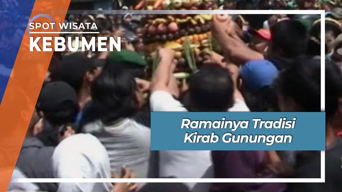 Meriahnya Tradisi Kirab Gunungan Desa Giripurno Karanganyar Kebumen