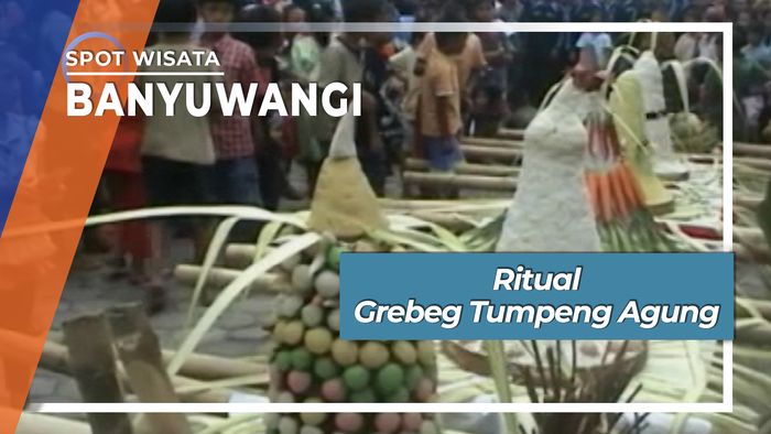 Meriahnya Tradisi Grebeg Tumpeng Agung Desa Tembokrejo Muncar Banyuwangi