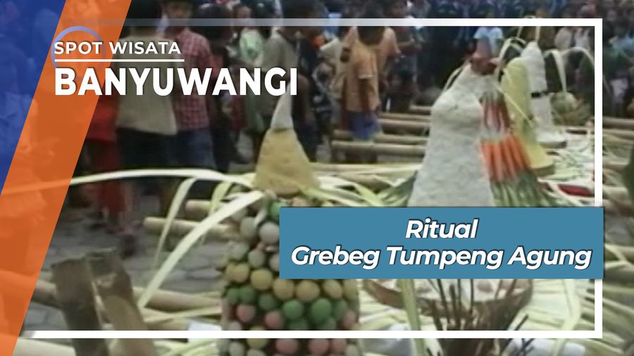 Meriahnya Tradisi Grebeg Tumpeng Agung Desa Tembokrejo Muncar Banyuwangi
