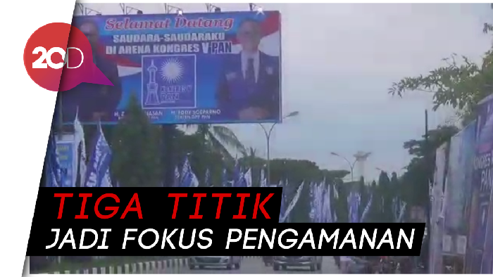 1.200 Personel TNI-Polri Siap Amankan Kongres PAN di Kendari