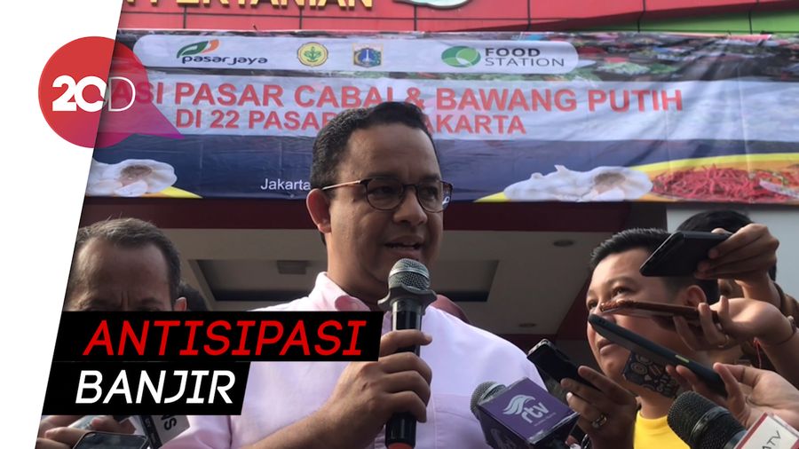 Anies Minta Warga Jakarta Siaga Curah Hujan yang Tinggi