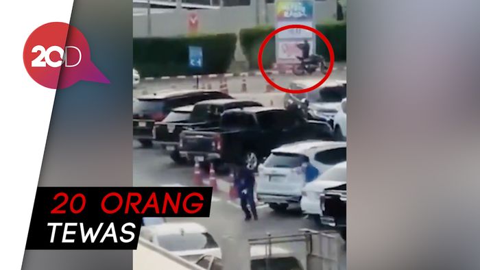 Detik-detik Tentara di Thailand Tembak Warga Sipil
